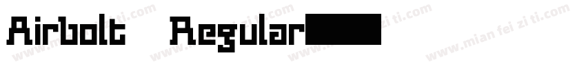 Airbolt Regular字体转换